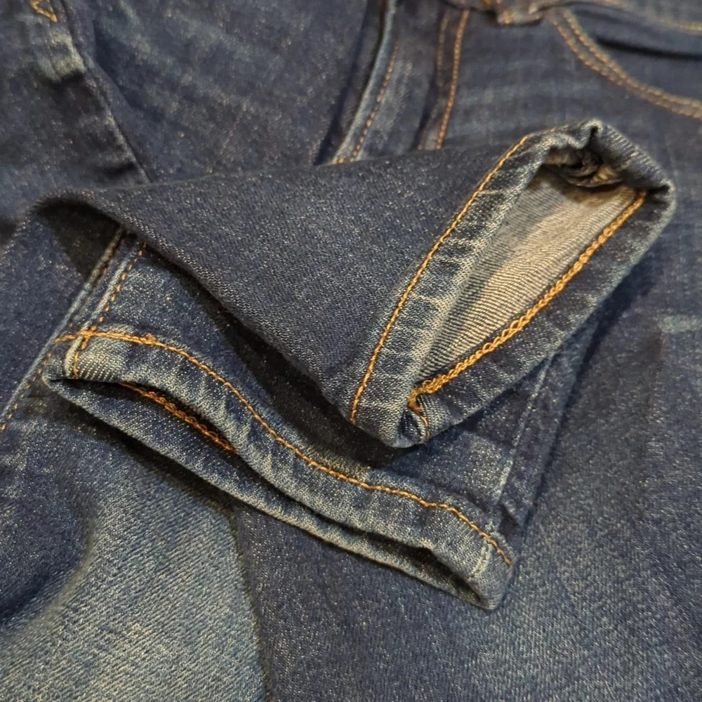 GAP Boys Dark Wash Stretch Athletic Jeans Size 5